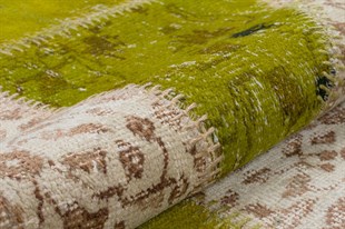 Modern El Dokuma Patchwork Halı Multi Ölçü;170 x 256