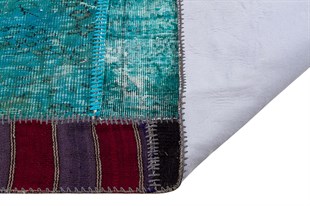 Modern El Dokuma Patchwork Halı Multi Ölçü;160 x 230