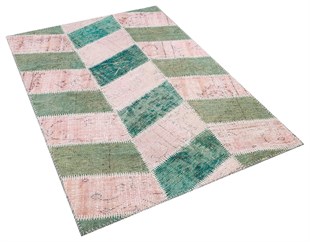 Modern El Dokuma Patchwork Halı Multi Ölçü;120 x 175