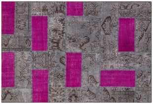 Modern El Dokuma Patchwork Halı Renkli Ölçü;170 x 240