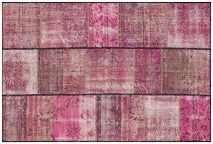 Modern El Dokuma Patchwork Halı Renkli Ölçü;134 x 208