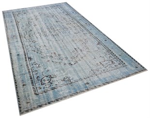 El Dokuma %100 Yün Türk Vintage Halı Yerli Üretim  Ölçü;175x288
