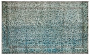 El Dokuma %100 Yün Türk Vintage Halı Yerli Üretim Ölçü;151 x 250