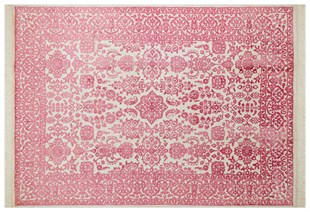 Allmode El Dokuma Halı ELYSEE 300 Beyaz/ROSE