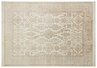 Elysee Serisi El Dokuma Motifli Yün Halı 302 Beyaz/CAMEL