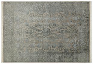 Elysee Serisi El Dokuma Motifli Yün Halı 303 Gümüş/GREY