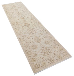Afganistan Üretim El Dokuma Afgan Halısı % 100 Yün HAJIBA 68S 074x302cm