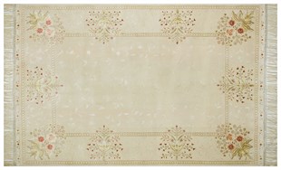 Avangart Tarzı Şık El Tezgah Dokuma İpek Halı IMPERIA 807/030