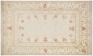 Avangart Tarzı Şık El Tezgah Dokuma İpek Halı IMPERIA