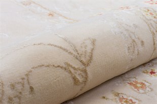 Avangart Tarzı Şık El Tezgah Dokuma İpek Halı IMPERIA TL815/T245