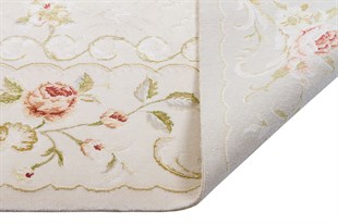 Avangart Tarzı Şık El Tezgah Dokuma İpek Halı IMPERIA TN03/T245