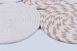 Jüt Kilim Modern Makine Dokuma Yıkanabilir Halı JÜT SİSAL 002