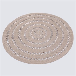 Jüt Kilim Modern Makine Dokuma Yıkanabilir Halı JÜT SİSAL 003