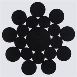 Jüt Kilim Modern Makine Dokuma Yıkanabilir Halı JÜT SİSAL 004