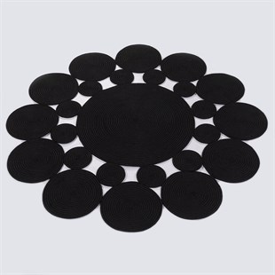 Jüt Kilim Modern Makine Dokuma Yıkanabilir Halı JÜT SİSAL 005