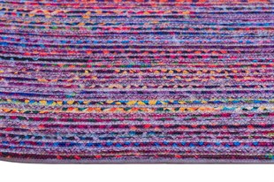 Jüt Kilim Modern Makine Dokuma Oval Halı 