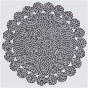 Jüt Kilim Modern Makine Dokuma Yıkanabilir Halı JÜT SİSAL 016