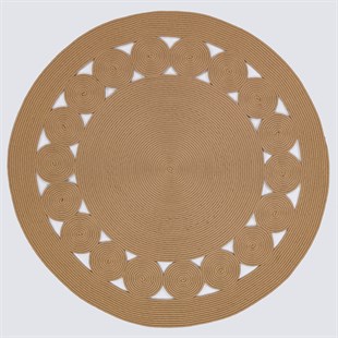 Jüt Kilim Modern Makine Dokuma Yıkanabilir Halı JÜT SİSAL 017