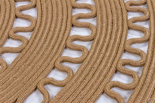 Jüt Kilim Modern Makine Dokuma Yıkanabilir Halı JÜT SİSAL 028