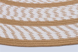 Jüt Kilim Modern Makine Dokuma Yıkanabilir Halı JÜT SİSAL 029