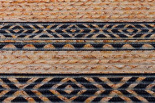 Baskılı Motifli Kilim Yıkanabilir Makine Dokuma JÜT BASKILI OVAL 001