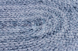 Baskılı Motifli Kilim Yıkanabilir Makine Dokuma JÜT BASKILI OVAL 009