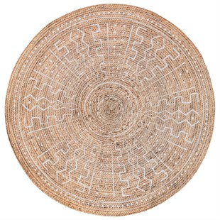 Baskılı Motifli Kilim Yıkanabilir Makine Dokuma JÜT BASKILI 003