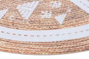 Baskılı Motifli Kilim Yıkanabilir Makine Dokuma JÜT BASKILI 008