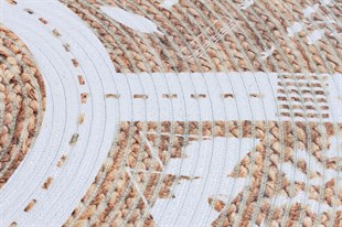 Baskılı Motifli Kilim Yıkanabilir Makine Dokuma JÜT BASKILI 008