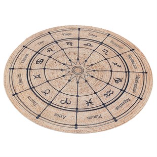 Baskılı Motifli Kilim Yıkanabilir Makine Dokuma JÜT BASKILI 011