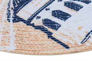 Baskılı Motifli Kilim Yıkanabilir Makine Dokuma JÜT BASKILI 016