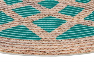 Baskılı Motifli Kilim Yıkanabilir Makine Dokuma JÜT BASKILI 022