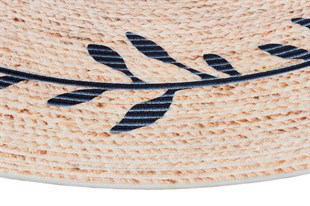 Baskılı Motifli Kilim Yıkanabilir Makine Dokuma JÜT BASKILI 025