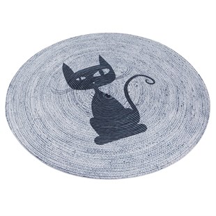 Baskılı Motifli Kilim Yıkanabilir Makine Dokuma JÜT BASKILI 028