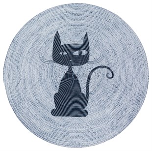 Baskılı Motifli Kilim Yıkanabilir Makine Dokuma JÜT BASKILI 028