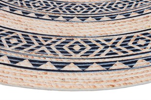 Baskılı Motifli Kilim Yıkanabilir Makine Dokuma JÜT BASKILI 033