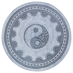 Baskılı Motifli Kilim Yıkanabilir Makine Dokuma JÜT BASKILI 034