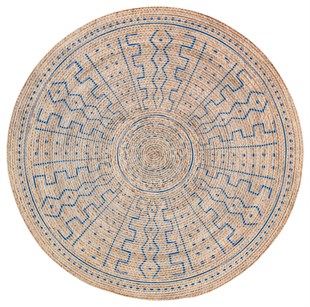 Baskılı Motifli Kilim Yıkanabilir Makine Dokuma JÜT BASKILI 036