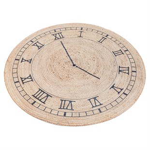 Baskılı Motifli Kilim Yıkanabilir Makine Dokuma JÜT BASKILI 039