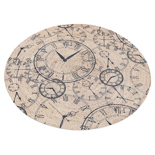 Baskılı Motifli Kilim Yıkanabilir Makine Dokuma JÜT BASKILI 040