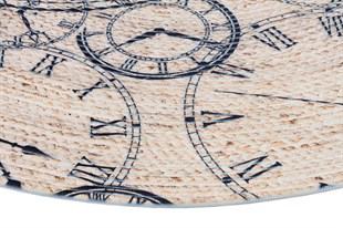 Baskılı Motifli Kilim Yıkanabilir Makine Dokuma JÜT BASKILI 040