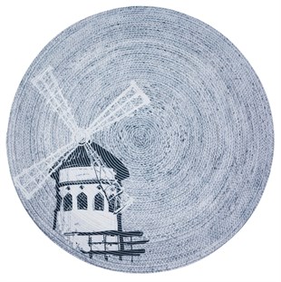 Baskılı Motifli Kilim Yıkanabilir Makine Dokuma JÜT BASKILI 044