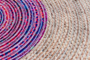 Baskılı Motifli Kilim Yıkanabilir Makine Dokuma JÜT BASKILI 048