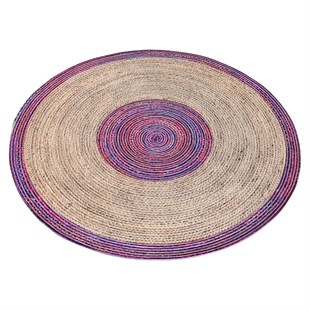 Baskılı Motifli Kilim Yıkanabilir Makine Dokuma JÜT BASKILI 048