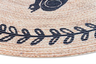 Baskılı Motifli Kilim Yıkanabilir Makine Dokuma JÜT BASKILI 050