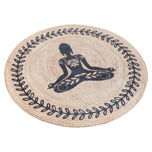 Baskılı Motifli Kilim Yıkanabilir Makine Dokuma JÜT BASKILI 050