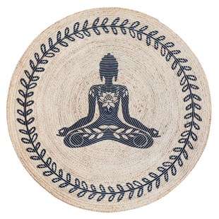 Baskılı Motifli Kilim Yıkanabilir Makine Dokuma JÜT BASKILI 050