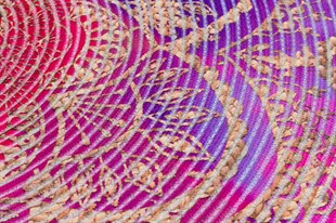 Baskılı Motifli Kilim Yıkanabilir Makine Dokuma JÜT BASKILI 055