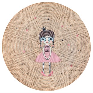 Baskılı Motifli Kilim Yıkanabilir Makine Dokuma JÜT BASKILI 056