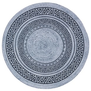 Baskılı Motifli Kilim Yıkanabilir Makine Dokuma JÜT BASKILI 057